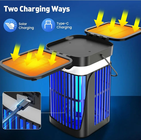 Inteligent Dual Solar Fly Swatter